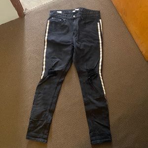 Pacsun Black and White Jeans